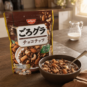 Gorogura Granola, Chocolate Nuts Flavor, 9.88 oz 【Rich Cacao】【Whole Nuts】