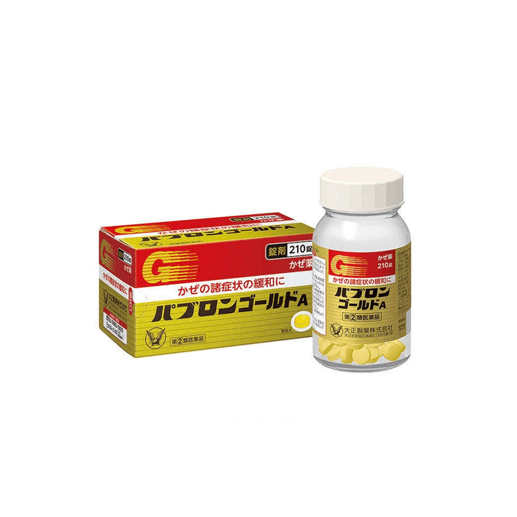 TAISHO PHARMACEUTICAL CO PABRON Gold A Adult Cold Flu Medicine