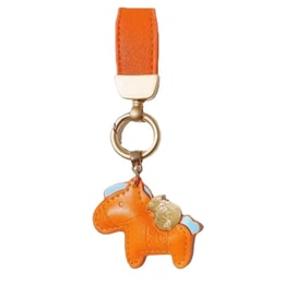 Orange Pony Keychain 1 Pcs