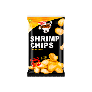 Mild Japanese Curry Flavor Shrimp Chips 2oz