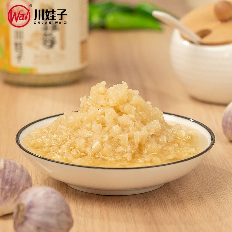 【中國直郵】 川娃子 鮮蒜蓉醬 調味醬 230g 3