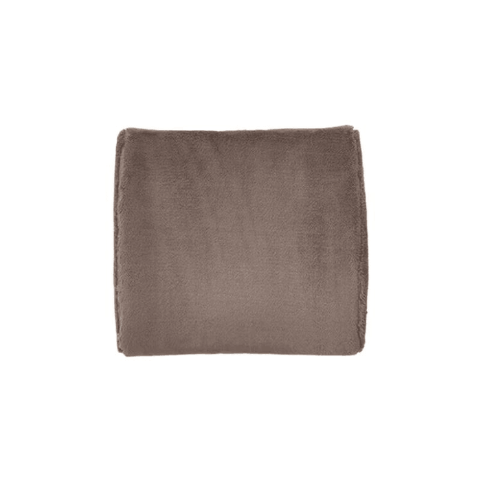 【中国直邮】 日本 MUJI 暖柔聚氨酯腰垫靠背护腰深咖色 34×35×12cm 1个