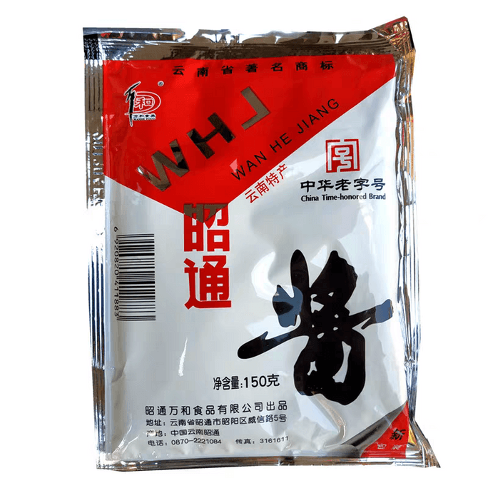 【중국 직배송】 Wanhe Zhaotong 소스 150g*1봉