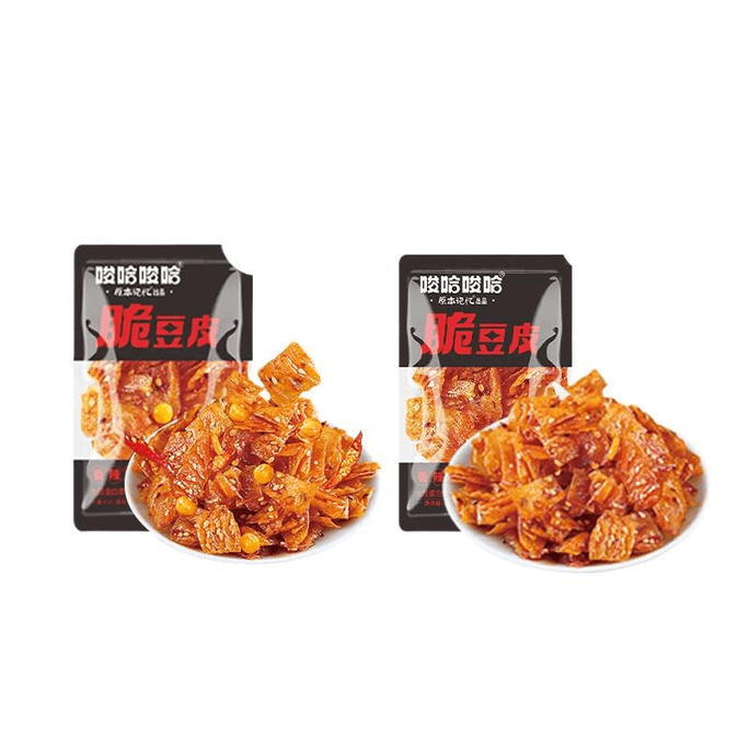 【中国直送】元祖メモリー紙皮豆腐皮（辛口）15g×5袋