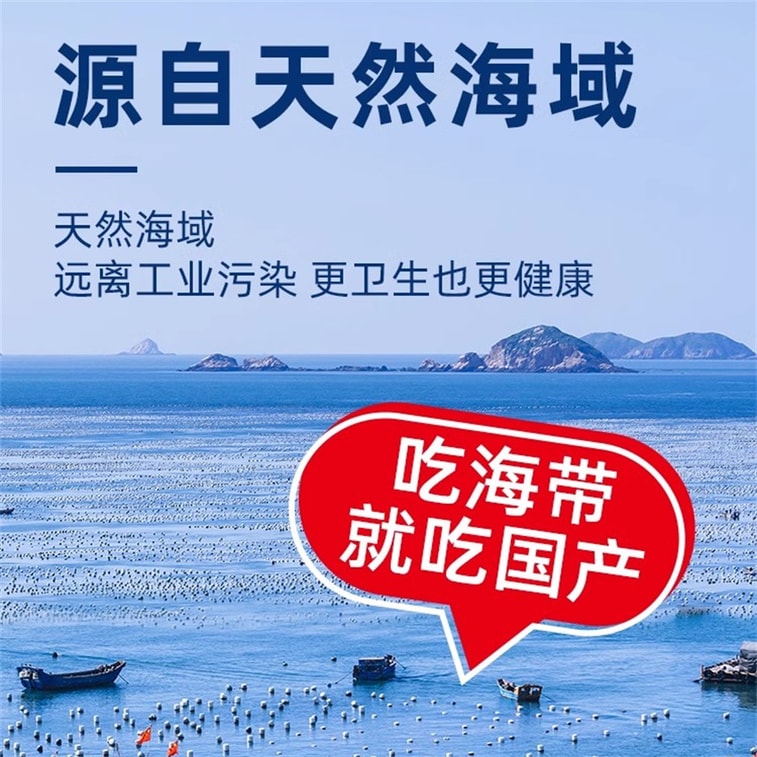 【中國直郵】 兵王的炊事班 即食海藻沙拉麻辣味 下飯涼拌菜壽司100g*2袋 3
