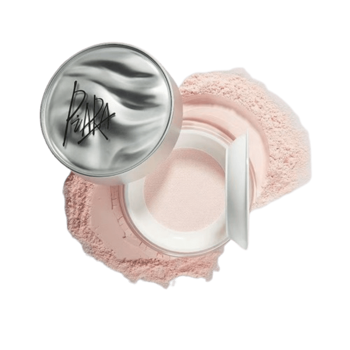 Loose Powder Oil Control Long-lasting Waterproof Sweat Proof And Non Shedding Makeup 6g 02 Glass Pink