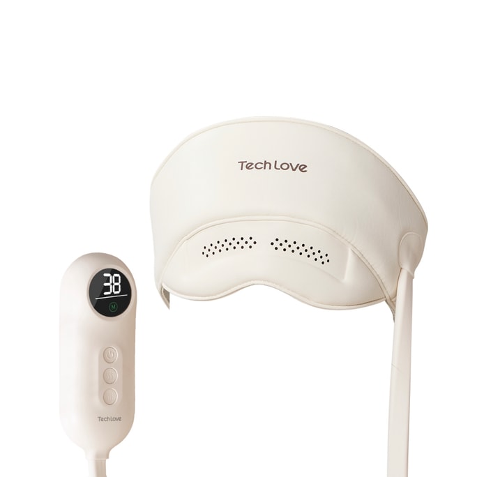 Head Massager Cap Press Scalp Cervical Eye Massager Lunch Break Sleep God Soft Elegant Apricot White