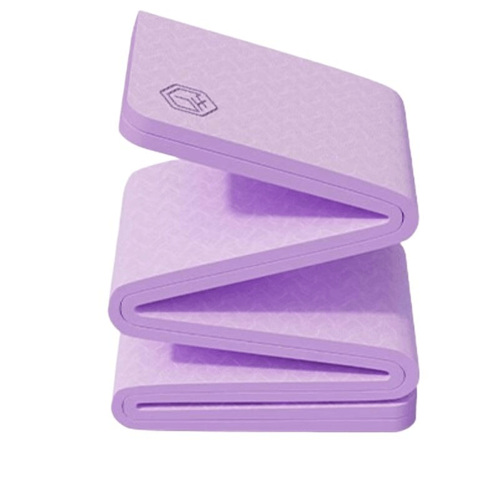 【中国直邮】 京东京造 TPE可折叠便携健身多功能防滑减震垫 1个