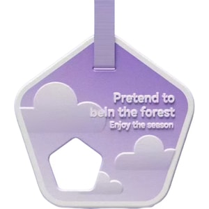 Huimao プレミアムホワイトティー＆グリーンティー 車用芳香剤 香水 香り付きタブレット カード 車用ワードローブ フリージア (タブレット1個)