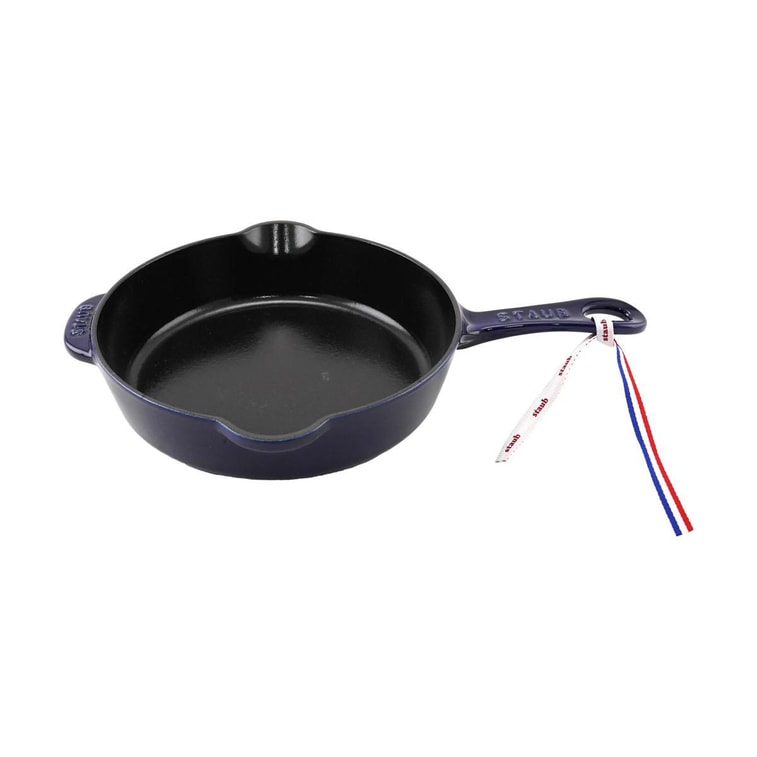 8.5인치 에나멜 주철 깊은 프라이팬 - 딥 블루 6