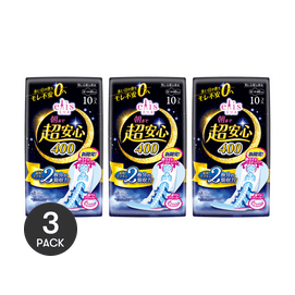 【Value Pack】Ultra Absorbent Feminine Period Pads with Wings, Size 6, 30pcs