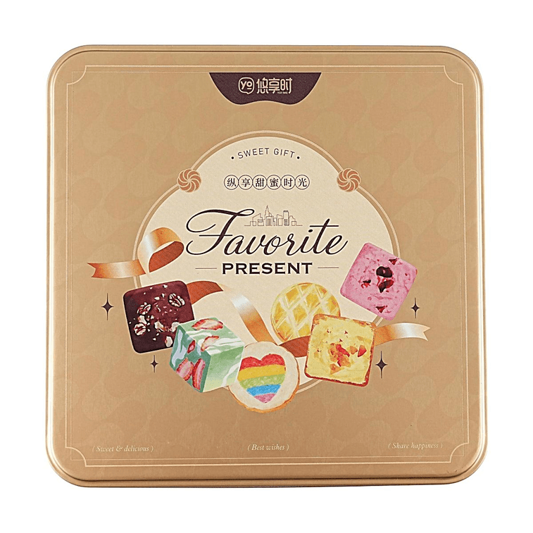 다양한 쿠키 선물 세트, 11.32 oz 【꿀자스민 + 대추 + 포도 + 코코아 + 오렌지 + 코코넛 + 로즈 맛】 3