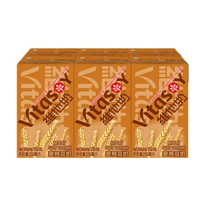 VITASOY モルト豆乳飲料 8.45 fl oz*6【バリューパック】