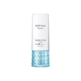 日本SOFINA苏菲娜  BEAUTE 高保湿日用UV美白乳液防晒 滋润型 SPF50+ PA++++ 30g