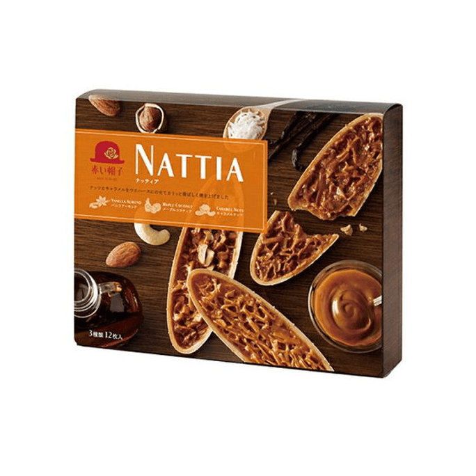 Red Hat Almond Biscuits 3 Flavors 12 Pieces 1 Taste Period 6 Months