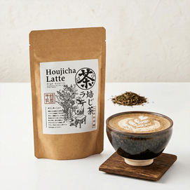日本政所茶铺 宇治焙茶拿铁 200g【独特坚果焦糖焙烤香气】