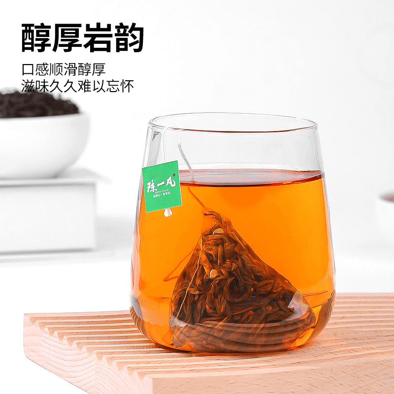 中国直送】陳宜帆 水出しティーバッグ 大紅袍茶 烏龍茶 武夷岩茶 独立