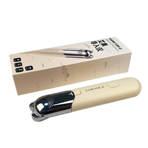 The new model of moxibustion device, including handheld rolling moxibustion stick, moxibustion introduction device, facial electric massage device and beauty device, comes in a set in apricot color