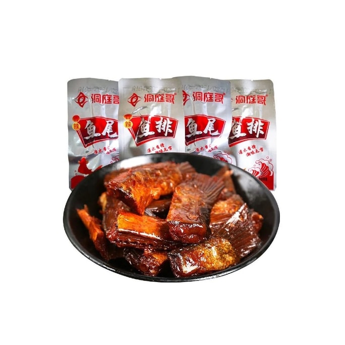 洞庭哥 辣魚尾即食小點心15g*4包