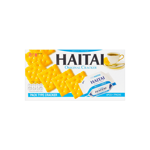 商品详情 - 韩国HAITAI海太 香酥饼干 原味 7包入 172g - image  0