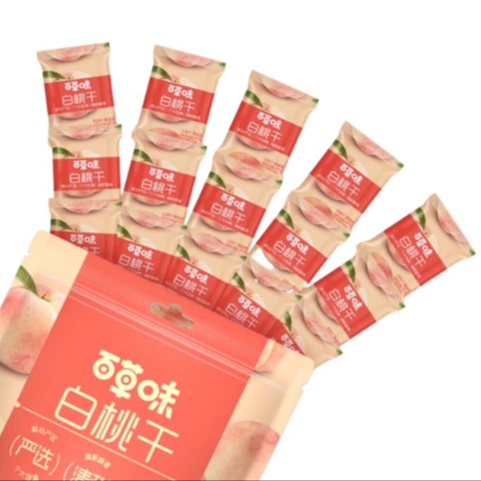 【中国直送】Be & Cheery ドライホワイトピーチプリザーブドフルーツ 258g