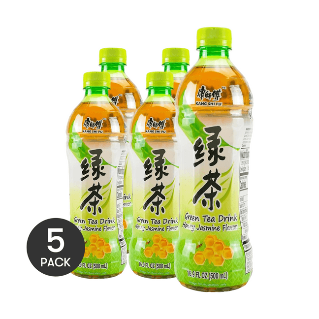 康师傅 绿茶饮料 蜂蜜茉莉味 500ml*5瓶【超值装】