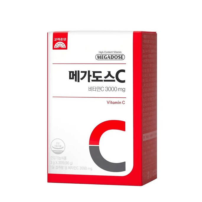 【Corée directe】 Corée Kollicoat Vitamine C 3000 mg/30 sachets
