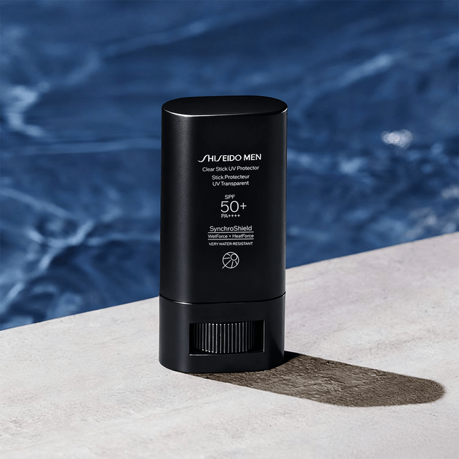 日本SHISEIDO资生堂 男士清透防晒棒 SPF50+ / PA++++ 20g 面部身体均可用 清爽不粘腻