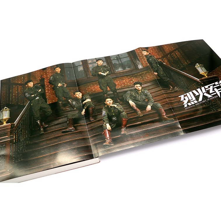 【中国からの直送メール】I READING Love Reading Fiery Military Academy (バイ・ルーとシュウ・カイ主演の同名の熱い青春感動ドラマに豪華なポスター5枚が付属) 4