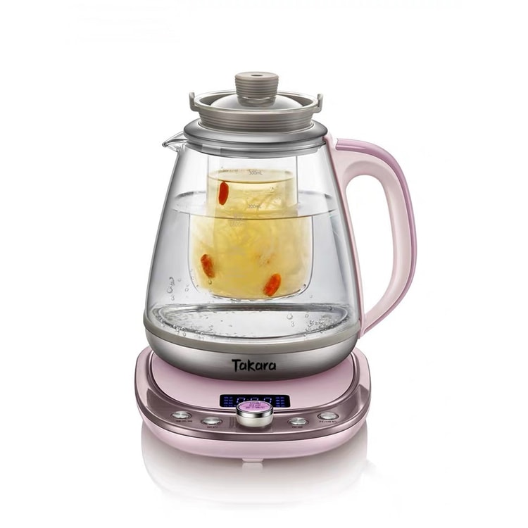 TAKARA Ultra Professional 13 in 1 Bird's nest Electric Kettle Tea maker  with Programmable Control Panel Base 1.8L 