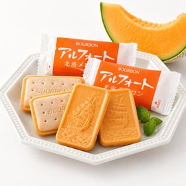 Alfort Hokkaido Melon Chocolate Biscuits, 12 pcs, 4.44 oz