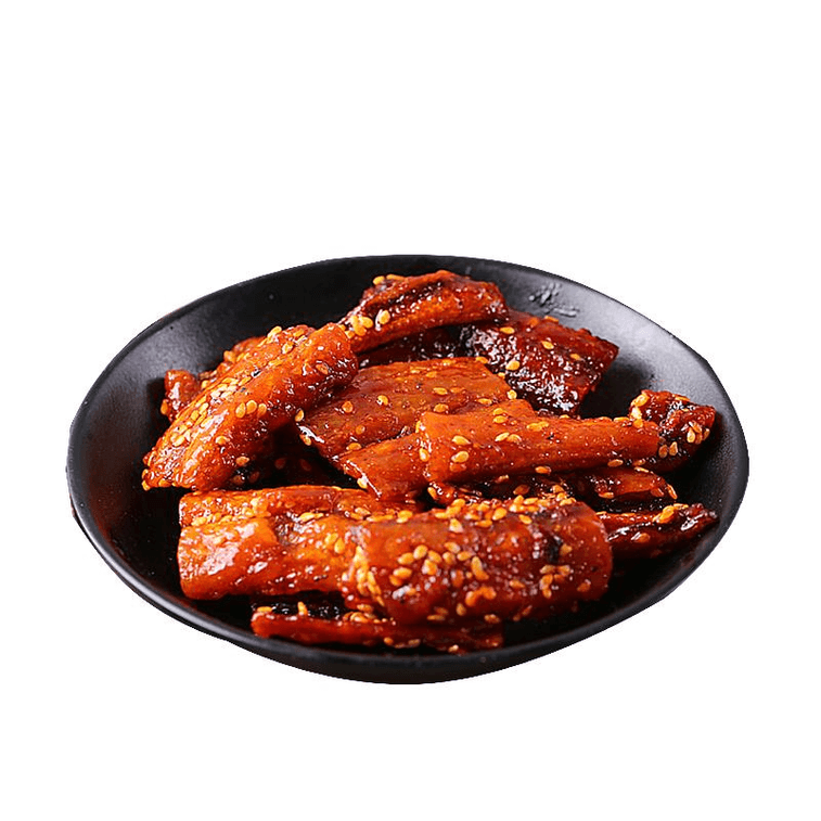 【中國直郵】 北海 即食烤鰻魚海鮮點心 香辣鰻魚塊250g*1包 3