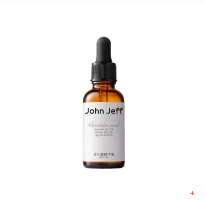 【香港直送】 John Jeff アーモンド酸セラム 30ml 5%ゴールデン濃度 | マイルド角質除去 | 毛穴詰まり・ニキビ撃退 | オイリー肌・ニキビ肌ケア | プチプラ角質ケア