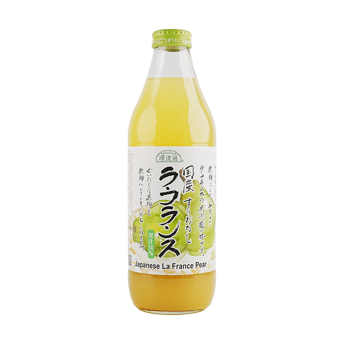 日本JUNZOSEN顺造选 LA FRANCE梨汁 【加冰超好喝】1000ml