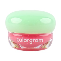 韩国COLORGRAM 果酱唇膏 多色镜面唇釉 叠涂显色 滋润遮唇纹唇 #03 Peach Jam蜜桃果酱