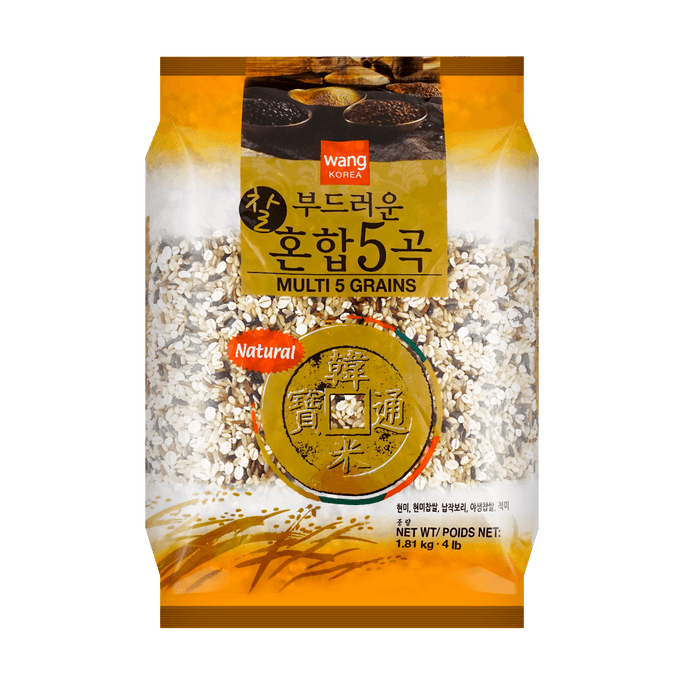 Korea WANG Soft Mixed 5 Grains 4lb