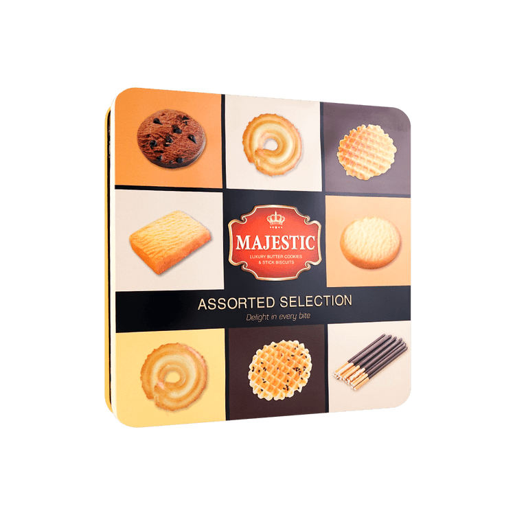 Majestic Assorted Cookie Gift Box 398g