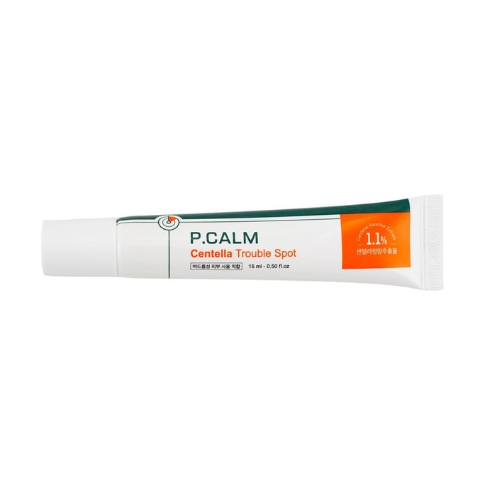 센텔라 트러블 스팟, 0.5 fl.oz. - 여드름 부위 및 피지, 피부 유분 감소
