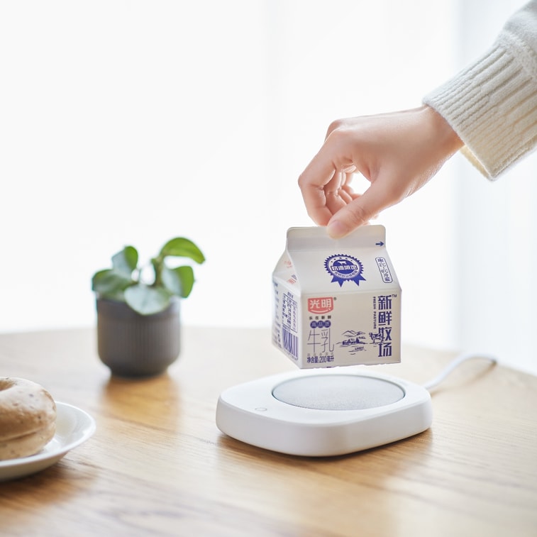 Constant Temperature Mug Warmer – 55°C Heating Pad for Milk & Coffee With Cup 3