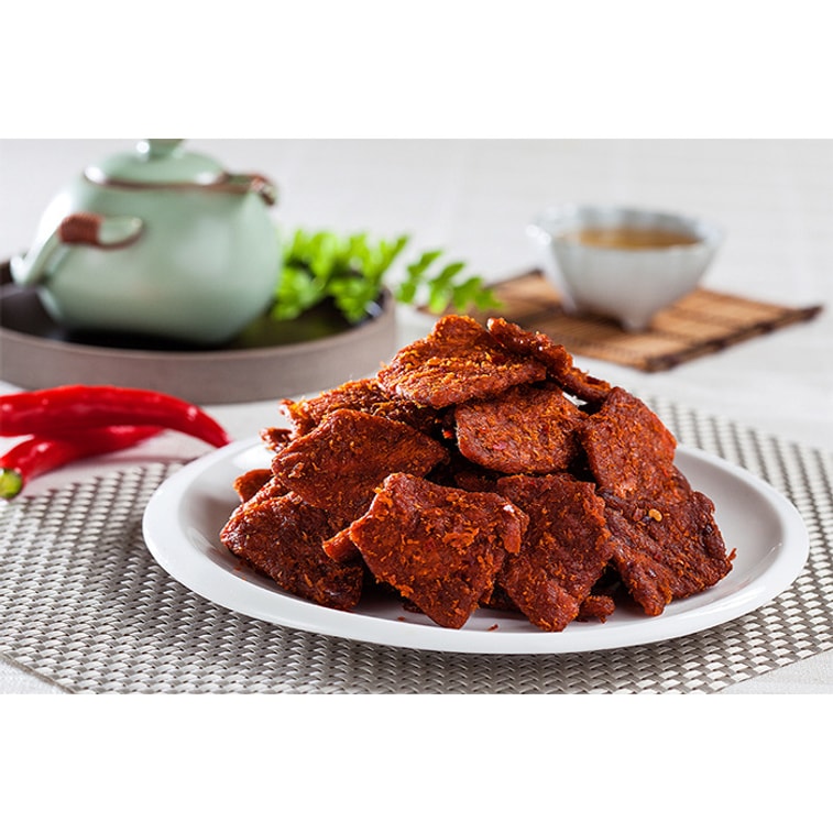 NESTLADY 招牌 麻辣素牛肉片素肉脯 9包特惠装 每包75g 美国发货 包邮 4