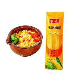 徐康 玉米面 250克 正宗纯玉米面 无糖精 粗粮 零脂肪 低卡饱腹 健身代餐黄面 面条 挂面 爽滑劲道油拨面 炸酱面 250g