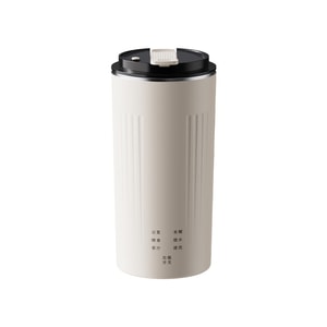 Portable Wellness Cup Soy Milk Maker, Soak-Free Filter-Free Dry Beans Directly, 350ml, 20-Blade, 6 Programs, Double-Layer Anti-Scald, US 110V – 1 Unit