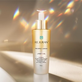 韩国REJURAN丽珠兰 焕颜三文鱼双效安瓶精华 30ml #晚金 深度抗老 抗氧焕亮 淡纹提拉紧致 修护肌肤屏障 熬夜必备【院线级】