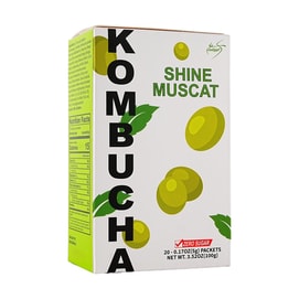 韩国ALLFIT 益生菌康普茶 阳光玫瑰葡萄味 20包 100g【低卡0蔗糖】【健康发酵饮品 调节肠道健康】