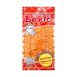 泰國BENTO 秘製濕魷魚乾 咖哩辣味 20g【兩種版本隨機出貨】
