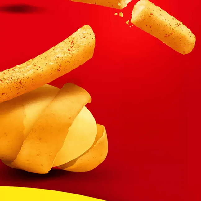 Potato  Stick Tomato Flavor, 3.17 oz【Heinz Ketchup Collaboration】