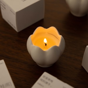 宋朝 雅集香薰蜡烛礼盒 香氛礼物 节日礼盒伴手礼 香薰蜡烛*7 融蜡器皿*1