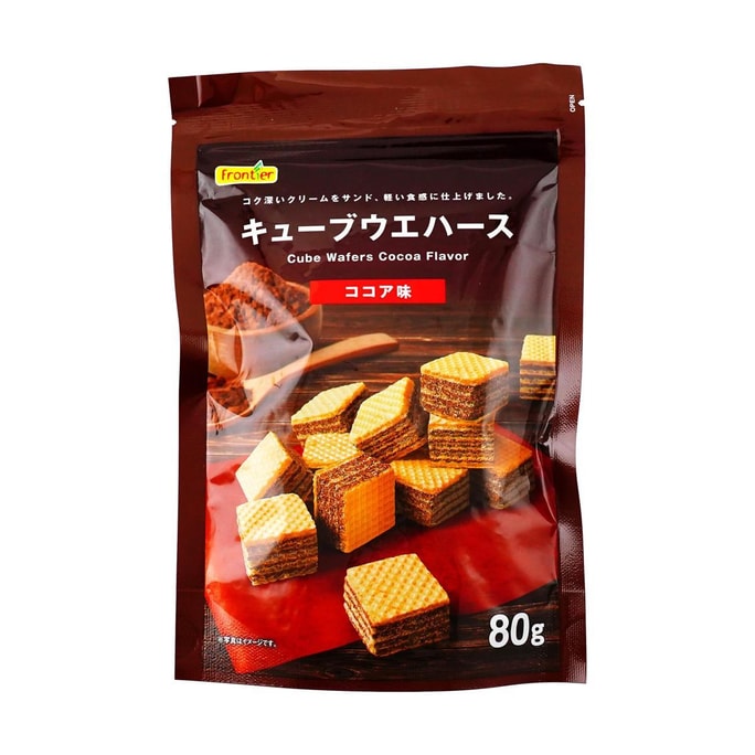 キューブウエハース ココア 2.82オンス