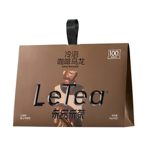 【香港直邮】  乐品乐茶 咖啡乌龙冷泡茶3g*10包 0香精0糖 冷热双泡