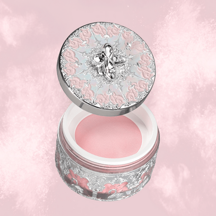 2点セット　Music Box Loose Setting Powder 01 Flower Knows Swan Ballet Music box Loose Setting Powder 01 Pearl